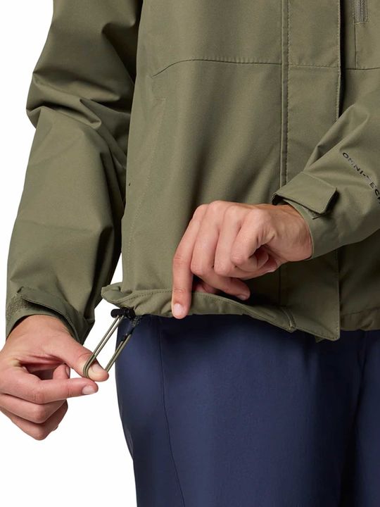 Campera Columbia Hikebound II Mujer Outdoor Verde - Vista 5
