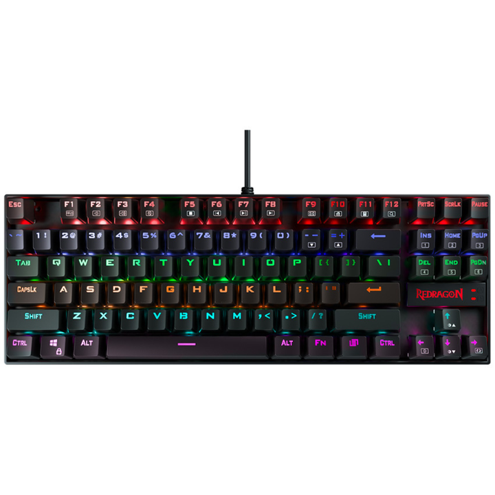 TECLADO REDRAGON CON CABLE (C:NEGRO K552-KR) - Vista 1