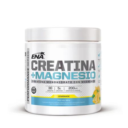 Suplemento Deportivo Ena Creatina Magnesio Limonada 225g