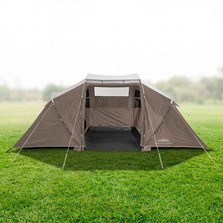 Carpa Para 4 Personas SouthPort By Gadnic Camping 2 Habitaciones Impermeable Familiar Protección UV