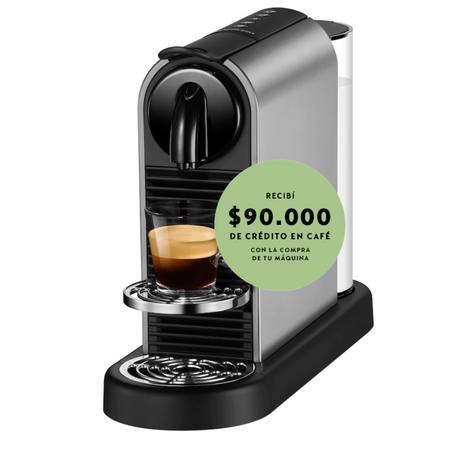 Cafetera Nespresso Citiz Platinum D140-AR-TI-NE