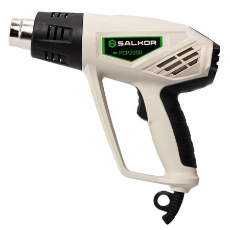 PISTOLA DE CALOR SALKOR PROFESIONAL 2000W 5 ACCESORIOS- (601.PCP2000)