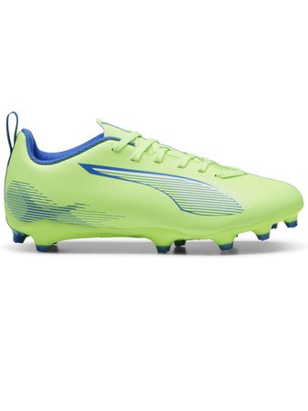 Botines Puma Ultra 5 Play FG/AG Jr Niños Fútbol Verde