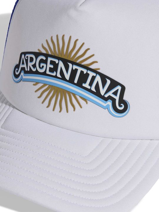 Gorra Adidas Originals AFA 2026 Unisex Fútbol Blanco - Vista 4