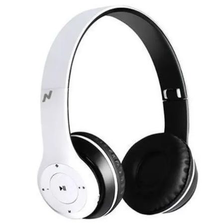 Auricular Bluetooth Vincha Aris Blanco Noga NG-A422BT BL