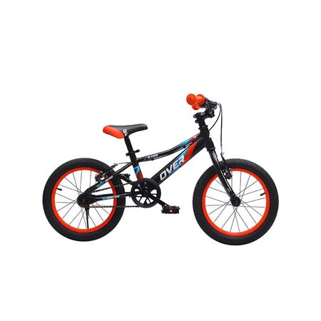 Bicicleta Overtech Q6 Kids R16, Color Rojo/Negro