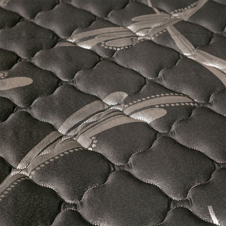 Sommier y Colchon Maxiking Brisas 1 Plaza 80x190x30cm Espuma de Alta Densidad Doble Pillow de Jackard - Vista 6