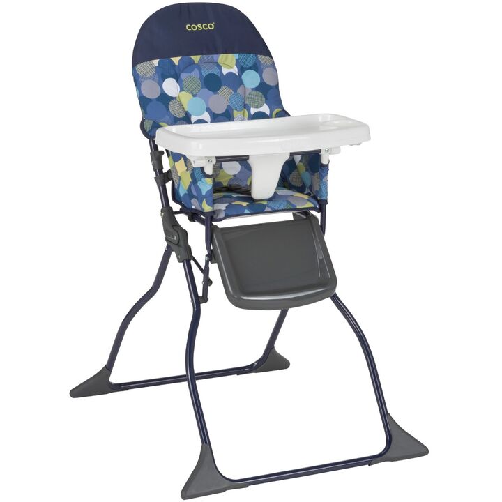 Silla de comer Cosco Simple Fold High Chair Azul - Vista 1