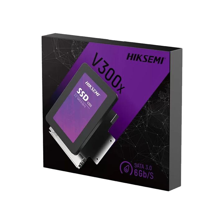 Disco Solido 500GB Hiksemi SSD V300X P-NVR-DVR - Vista 1