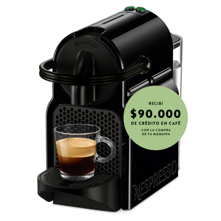 Cafetera Nespresso Inissia Negra D40-AR-BK-NE5-IMPO - Vista 1