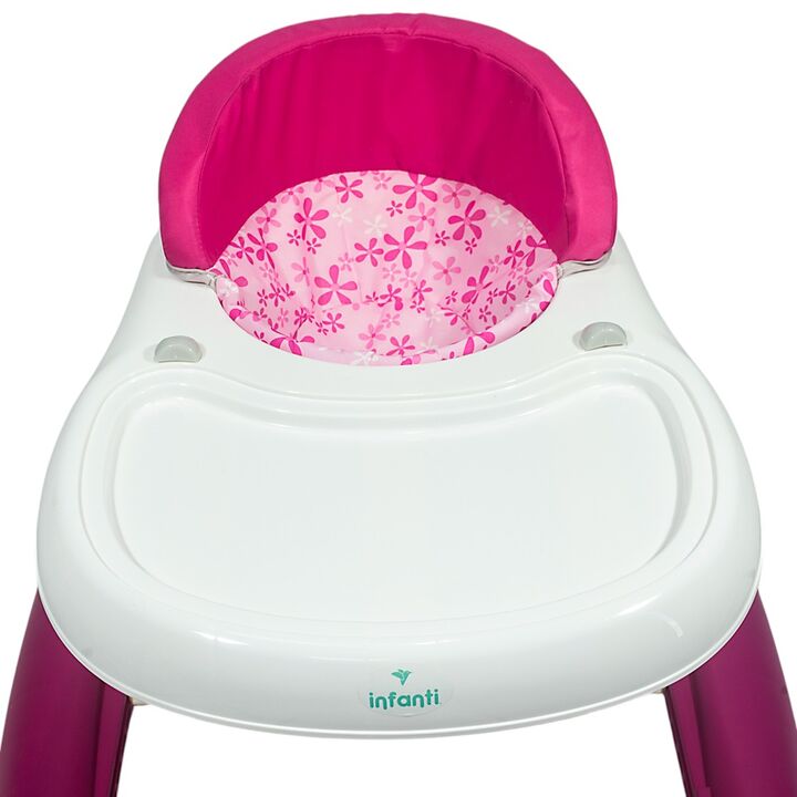 Andador Autito con luces y sonidos Infanti rosa - Vista 7