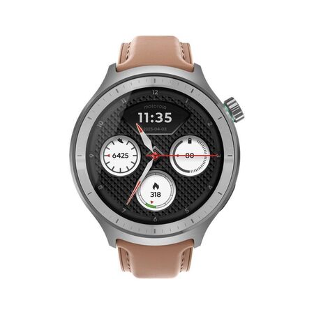 Smartwatch Motorola Moto Watch 1.4 Pulgadas Cuero Marrón PG38C08260