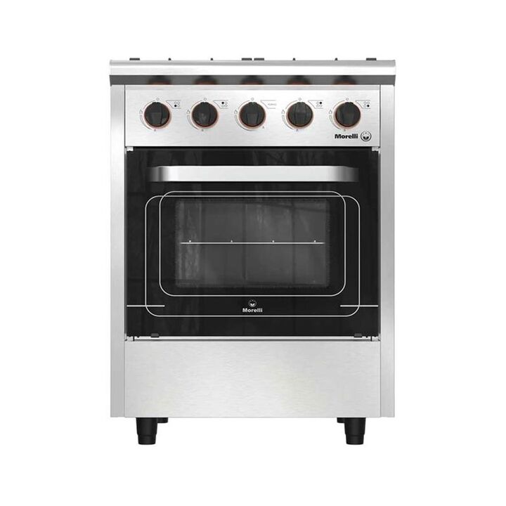 Cocina Industrial Morelli Multigas Country 60 Cm Acero Inoxidable - Vista 2