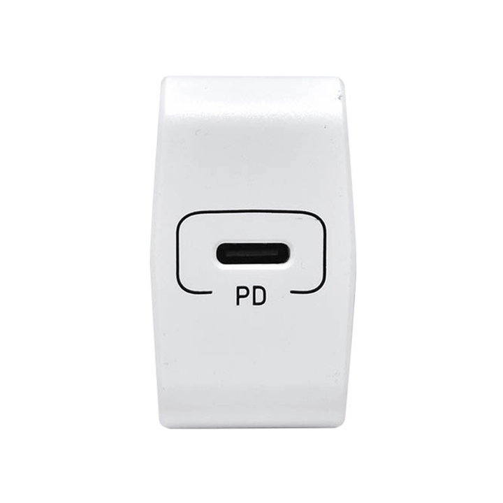 CARGADOR NISUTA 20W USB C A LIGHTNING (C:BLANCO NSFU53UPI) - Vista 2
