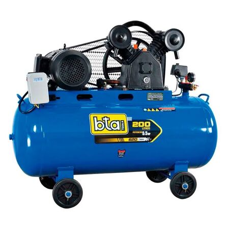 Compresor de Aire BTA FCVA5 5,5 HP 200 Lts Trifasico