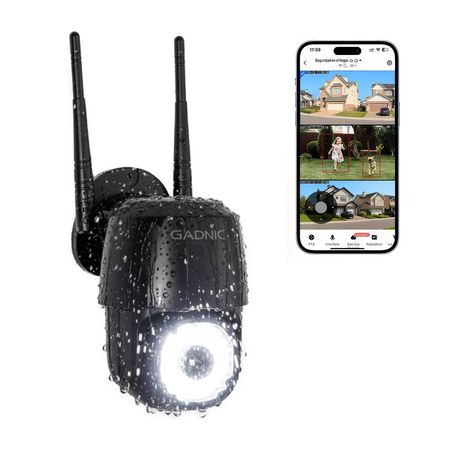 Cámara de Seguridad Gadnic Audio Bidireccional Full HD 1080p
