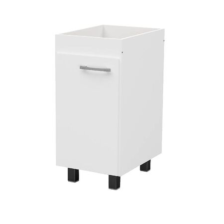 BAJOMESADA ORLANDI BL 614 PREMIUM - BLANCO, 1 PUERTA, 1 ESTANTE