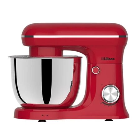 Batidora Planetaria Liliana MixTime AB925R 1000W 5Lts Roja