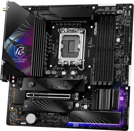 Mother Asrock (LGA1851) Z890M Phanthom Gaming Riptide WIFI