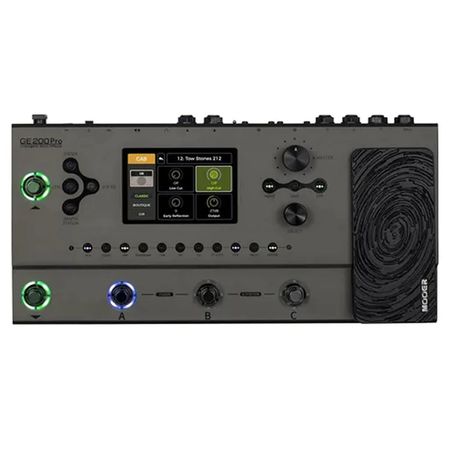 Mooer GE200 PRO. Pedalera multiefectos profesional para guitarra