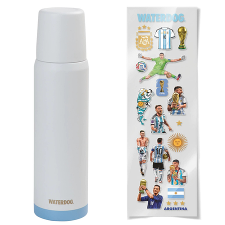 BOTELLON TERMICO WATERDOG 1000CC MUNDIAL (C:BLANCO OBUS1000WHWC)