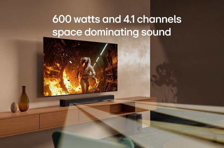 Barra de Sonido LG SH5A - 600 W - 4.1 CH - AI SOUND PRO - Vista 10