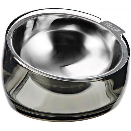 Bowl Para Mascotas Oblik Superb Smoky Quartz X 405ml 11711