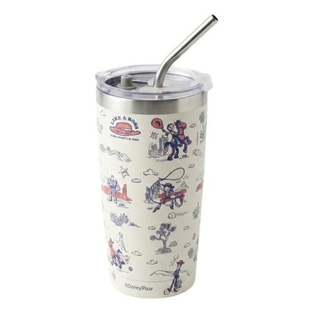 Vaso Termico Con Sorbete 600ml Toy Story Clandy Dts8419 Blanco