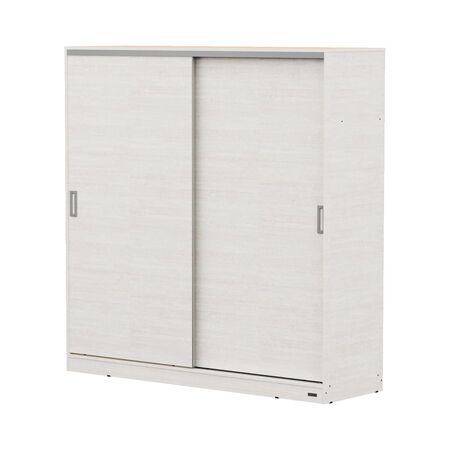 PLACARD MOSCONI 2 PUERTAS CORREDIZAS DAKAR 180 CM GUÍA METÁLICA 56476 COLOR VENEZIA
