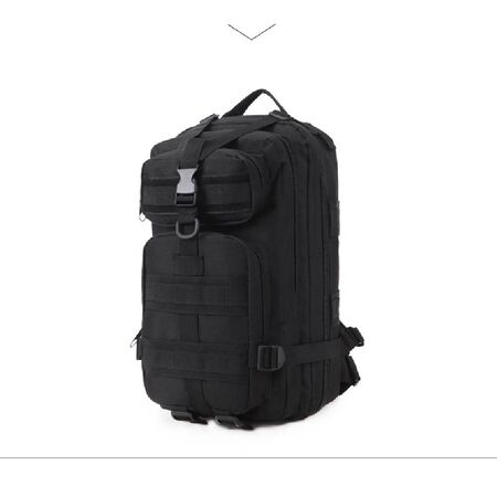 Mochila Camping 25L Negra - General M19