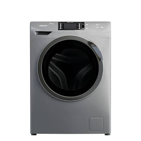 Lavarropas Drean 10kg carga frontal1200rpm inverter con wifi gris