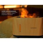 Difusor con Simulación de Llama Gadnic Humificador de 7 colores