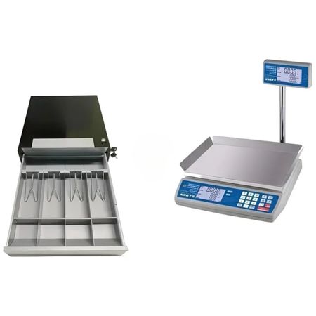 Combo Balanza Novel 30kg + Gaveta 4 Divisiones Lipari