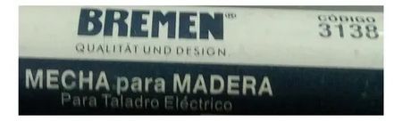 Mecha para Madera Bremen Helicoidal 16mm x 18 Pulgadas