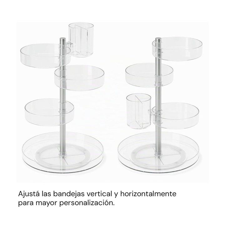 Organizador de Maquillaje Umbra Pirouette Giratorio - Vista 3