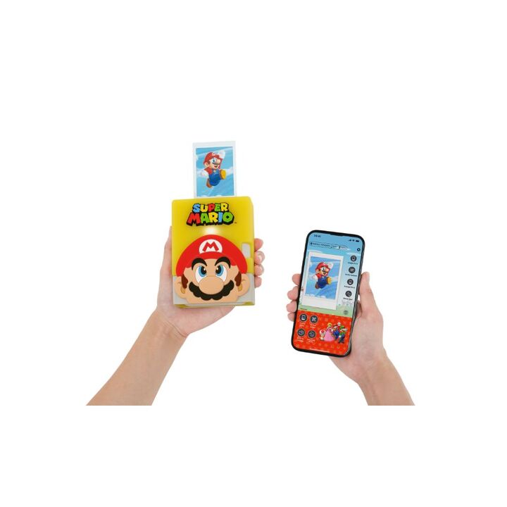 Impresora instantanea Instax Mini Link 3 Blanca con Funda Edicion espacial Mario Bros - Vista 3