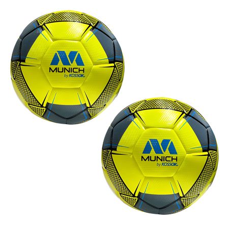 Pelota Munich Rixter Futsal Termosellada Medio Pique X2 Amarillo/Gris