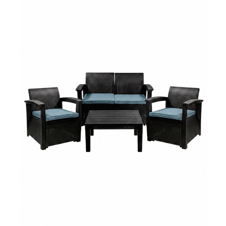 Juego De Living Jardin Exterior Gadnic Komfort 2 Cuerpos - Vista 7