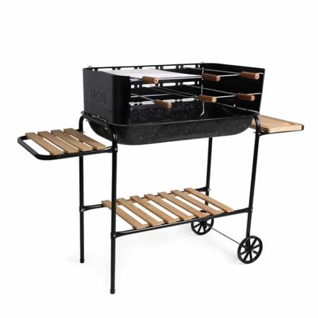 Parrilla A Carbón Portatil Rodeio Mor 3013