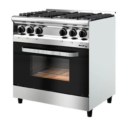 Cocina Morelli Capri 820 5 Hornallas Puerta Visor Multigas