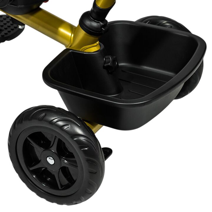 Triciclo multifuncional Infanti JY-T07B Dorado - Vista 17