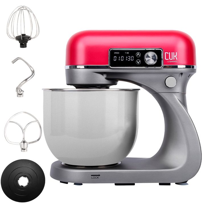 Batidora Planetaria Gadnic Cuerpo de Aluminio con Accesorios - Vista 1