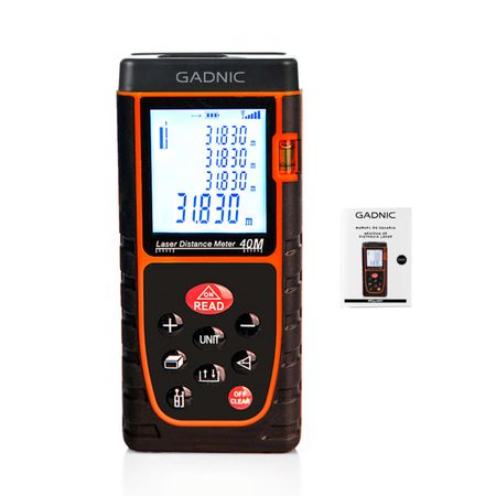 Medidor Láser Gadnic 40M de Alcance