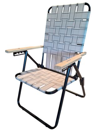 Reposera Sillon Plegable Descansar 5 Posiciones Rafia 20002