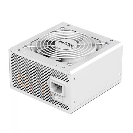Fuente Raptor Volt 1000W 80 Plus Gold Full Modular PCIe 5.1 Blanca