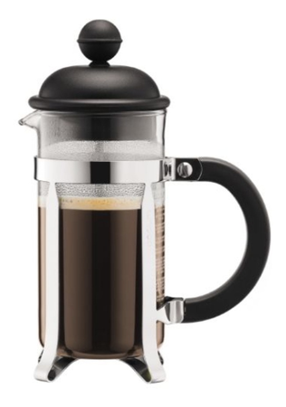 CAFETERA CAFFETTIERA 3 POCILLOS BODUM NEGRO