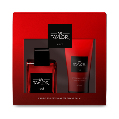 Set Mc Taylor Red EDT 100 Ml + After Shave 2 Unid