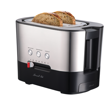 Tostadora Eléctrica Smart Tek Acero 2 Panes Sd2041