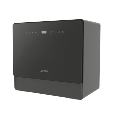 LAVAVAJILLAS ATMA LL05N 5 CUB. SOBREMESADA NEGRO - 4609139 
