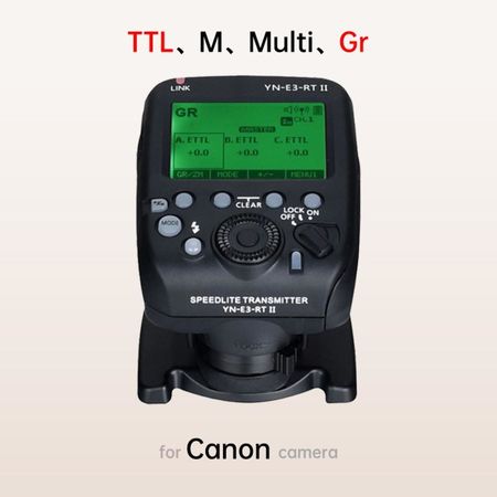 Disparador Flash Yongnuo YN-E3-RT II TTL para Canon